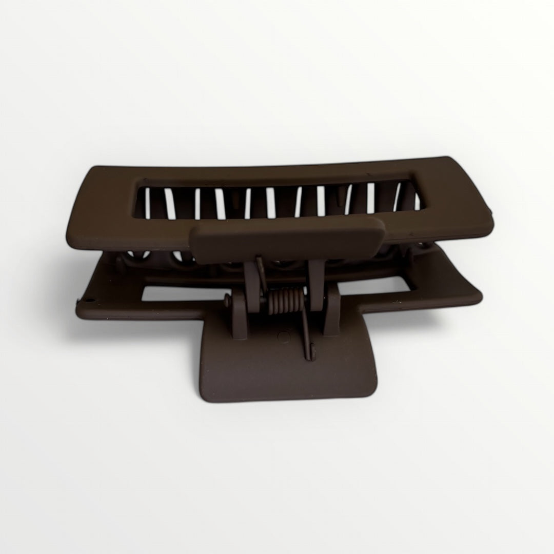 Dark Brown Hair Claw Clip