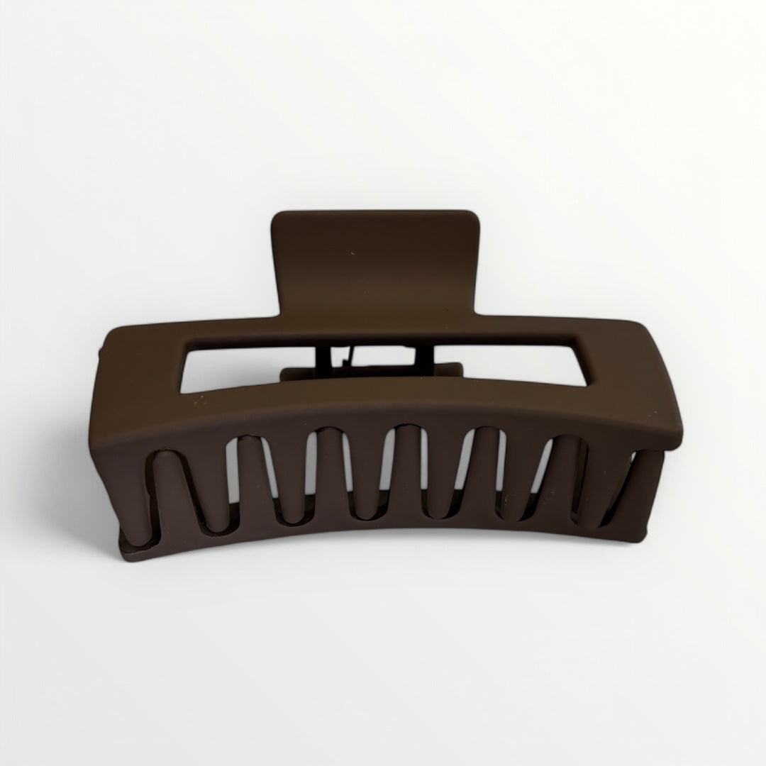 Dark Brown Hair Claw Clip