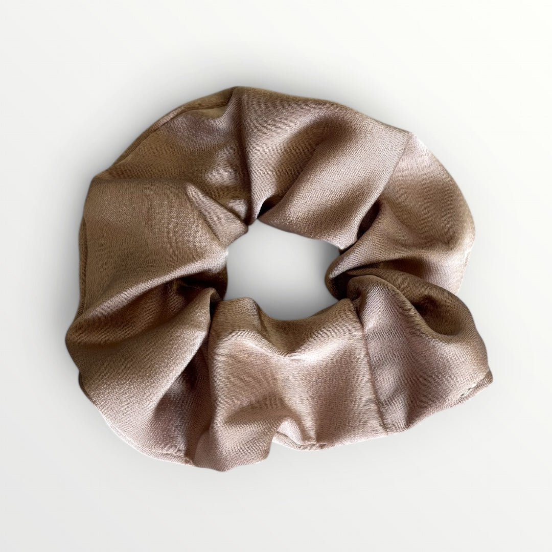Beige Scrunchie