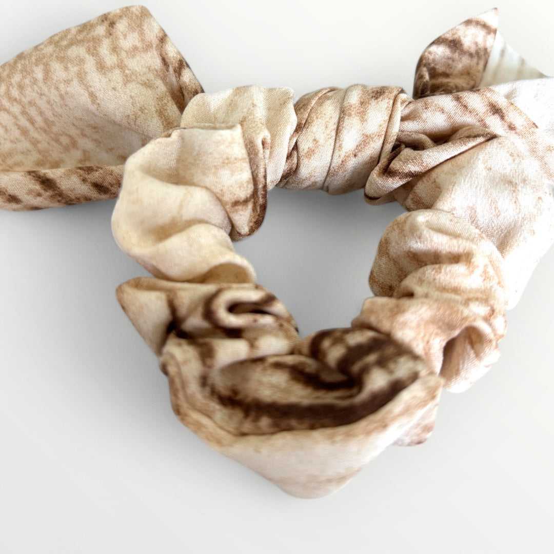 Nude Print Scrunchie