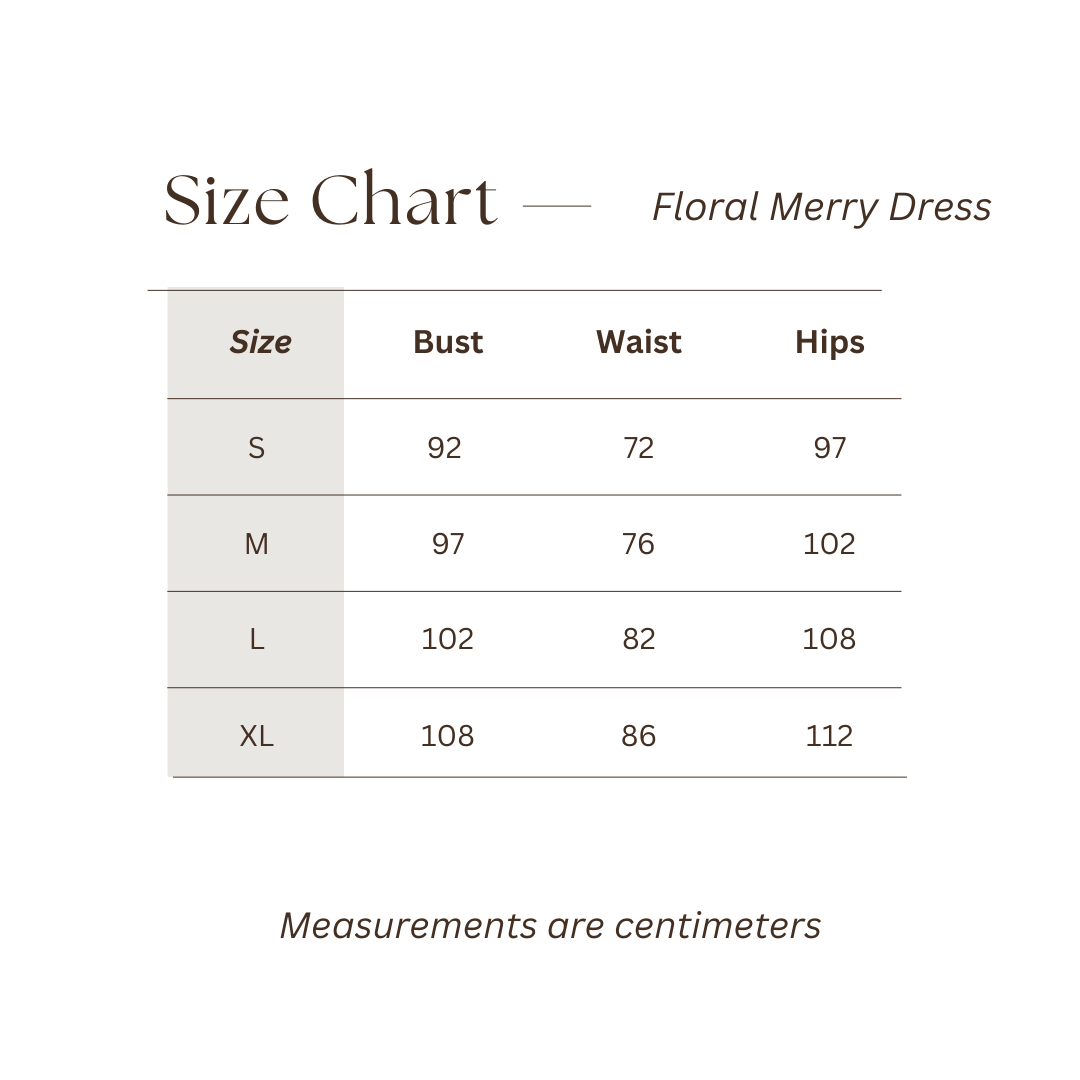A Floral Merry Dress