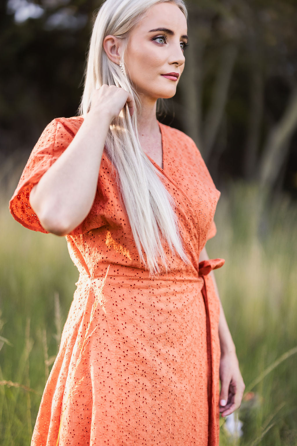 Lenna Wrap Dress