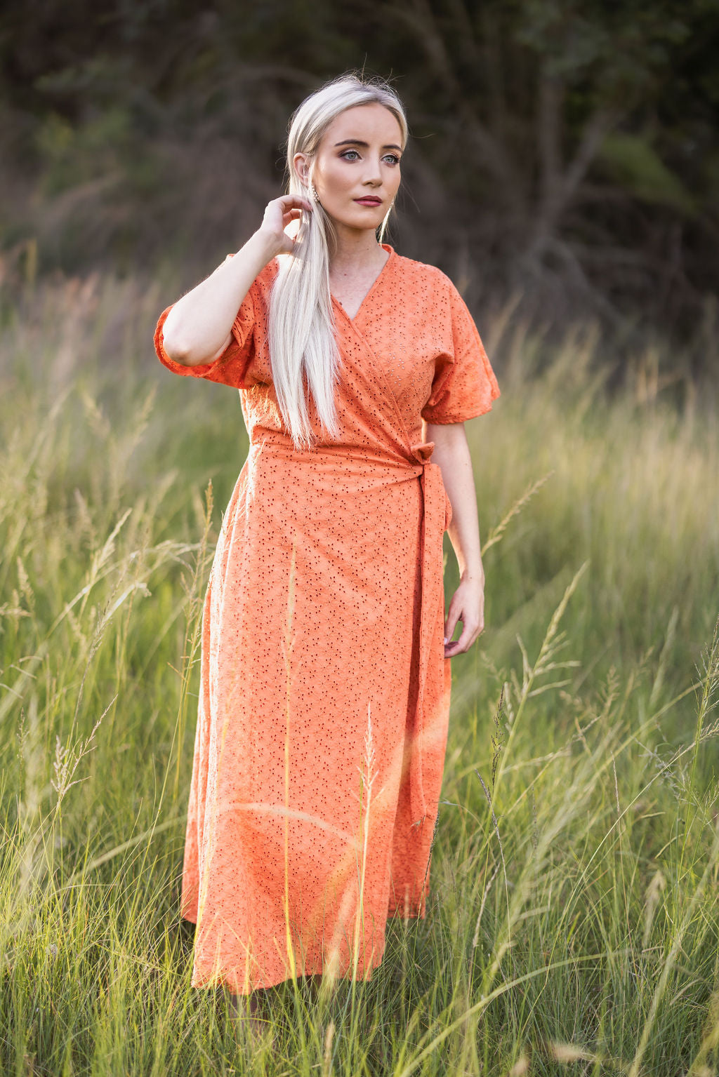 Lenna Wrap Dress