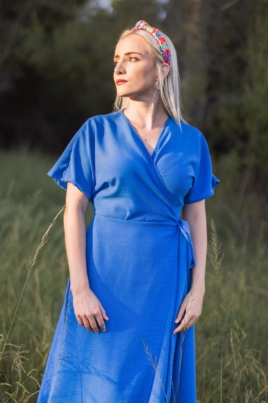 The Audrey Wrap Dress Uncommon Gem Collection The Audrey Wrap Dress Uncommon Gem Collection