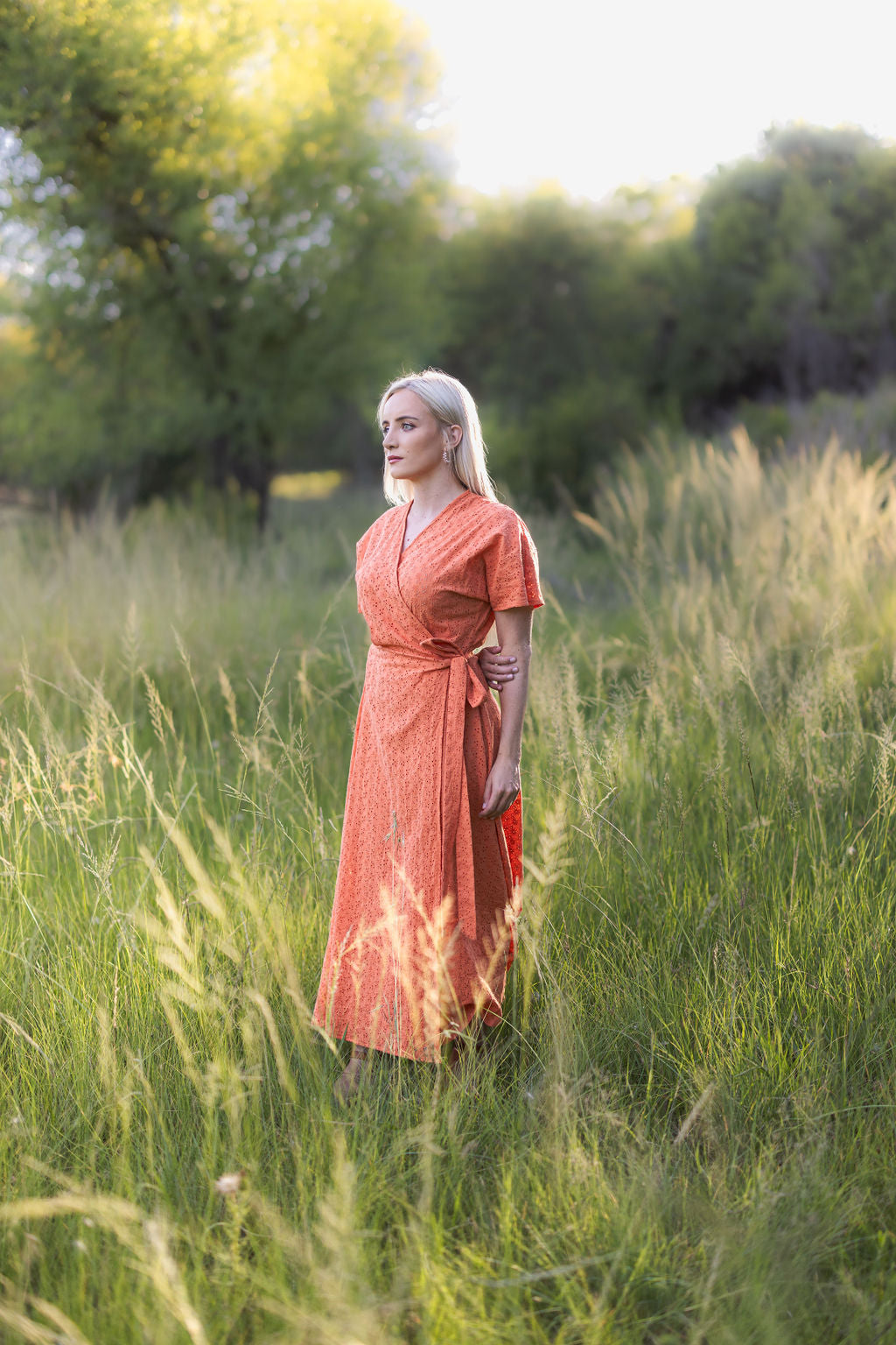 Lenna Wrap Dress