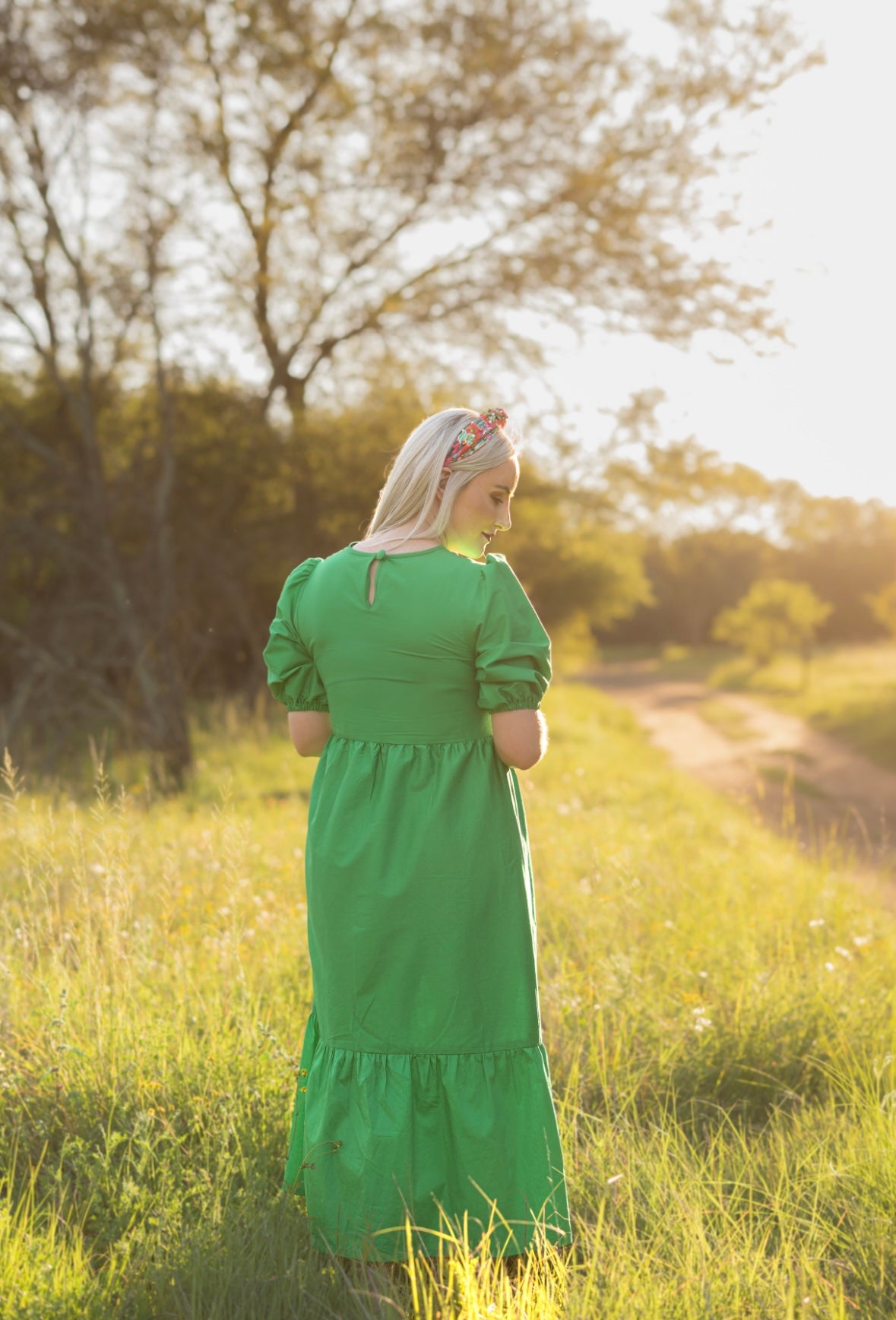 A Green Merry Dress