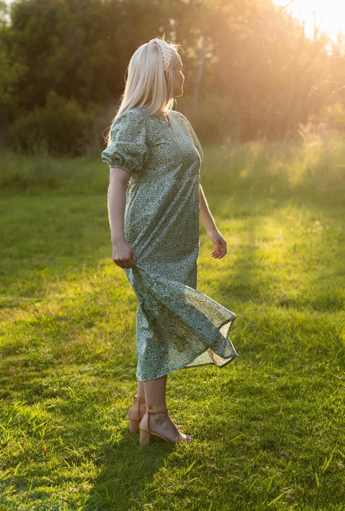 A Floral Merry Dress