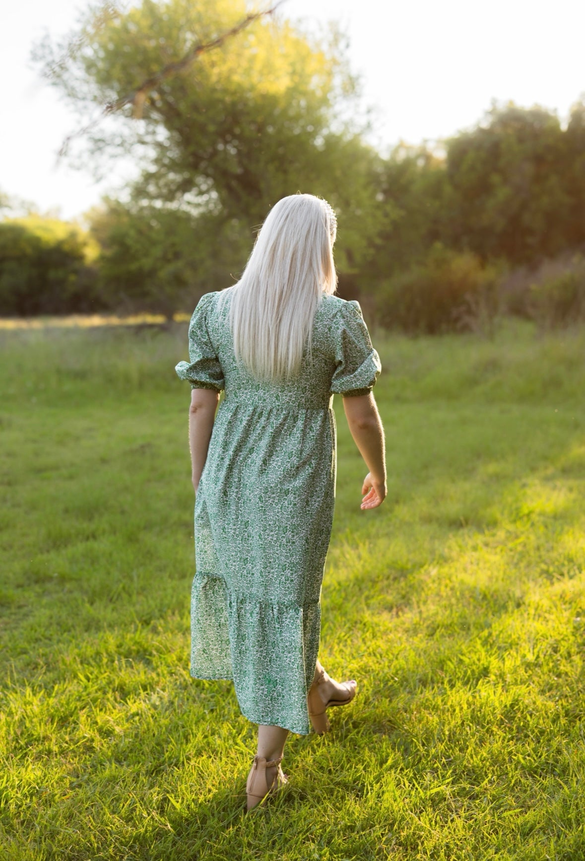 A Floral Merry Dress