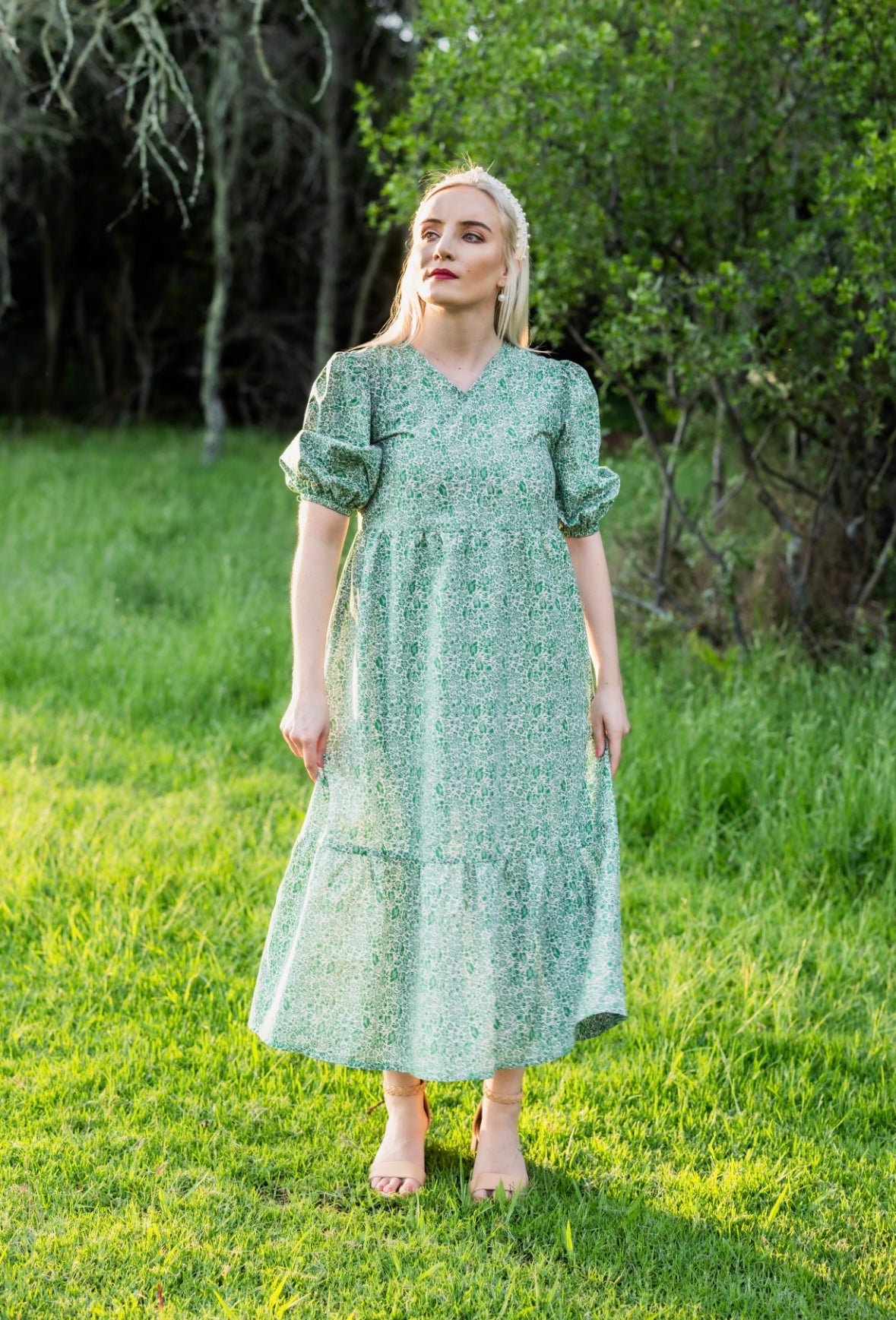 A Floral Merry Dress