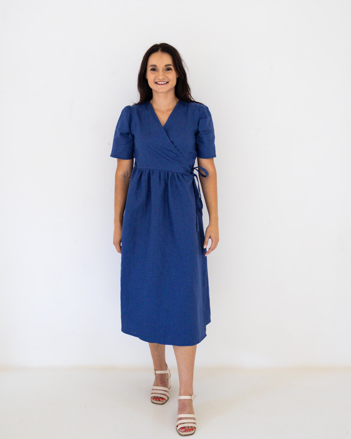 The Classic Gem Dress (Indigo Blue)