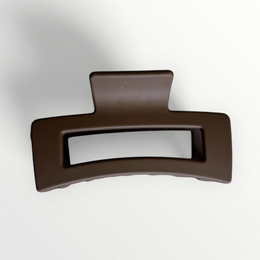 Dark Brown Hair Claw Clip