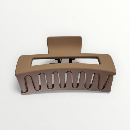 Nude Hair Claw Clip