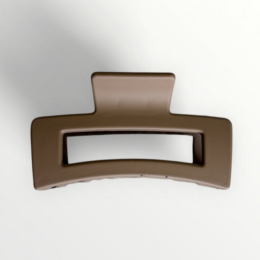 Brown Hair Claw Clip