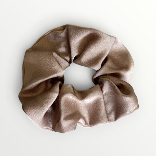 Beige Scrunchie