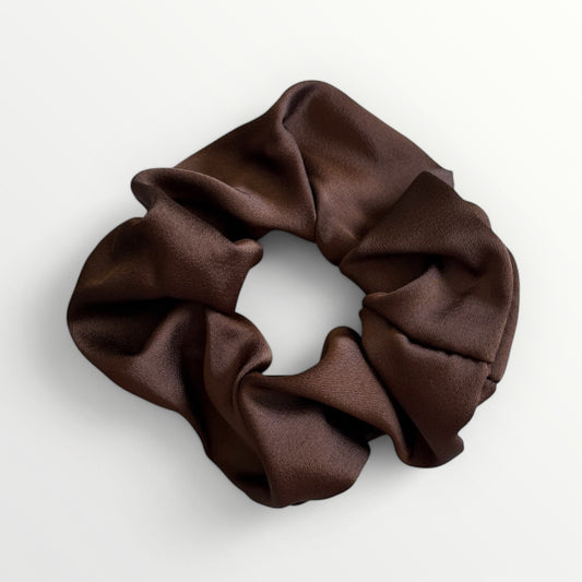 Dark Brown Scrunchie
