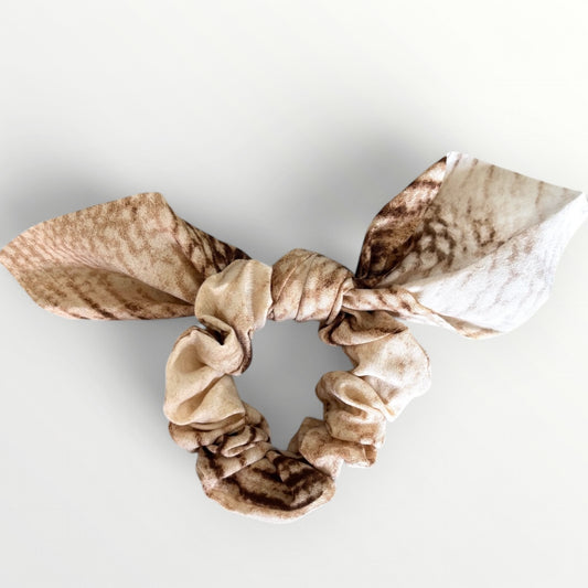 Nude Print Scrunchie